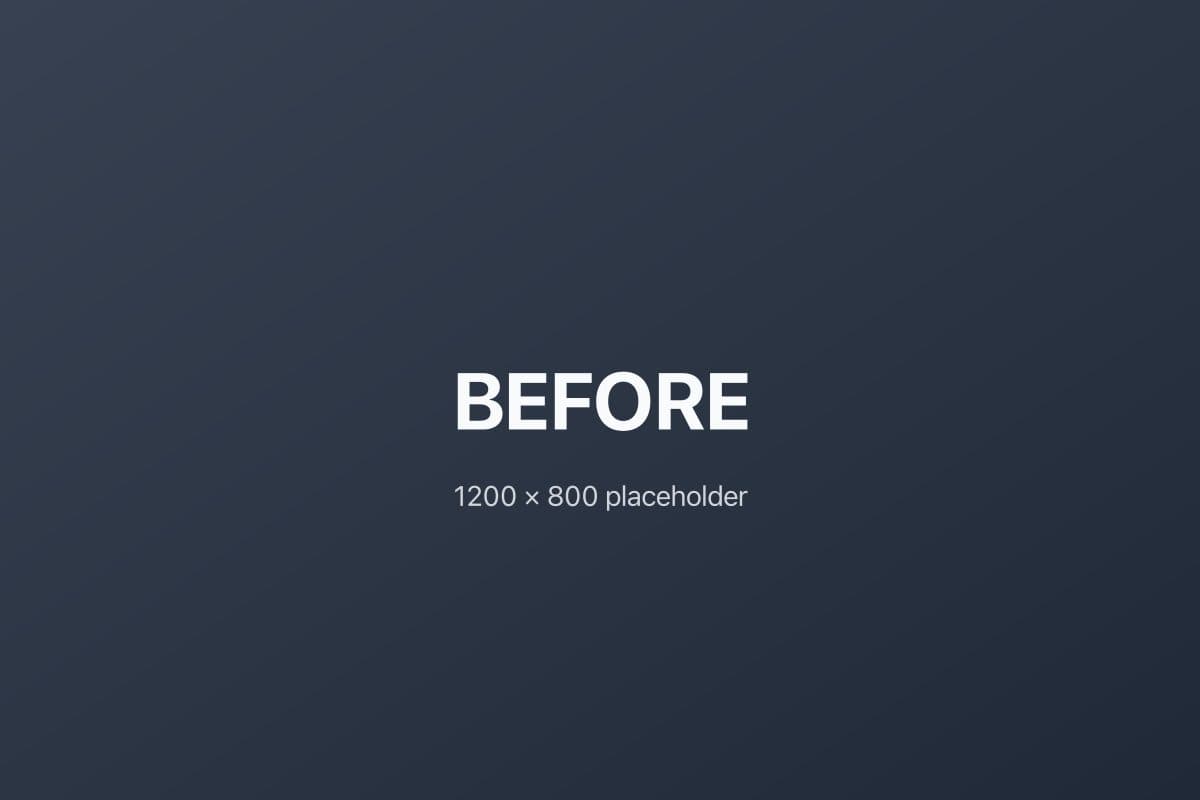 Comparación antes y después de una foto de producto — Antes